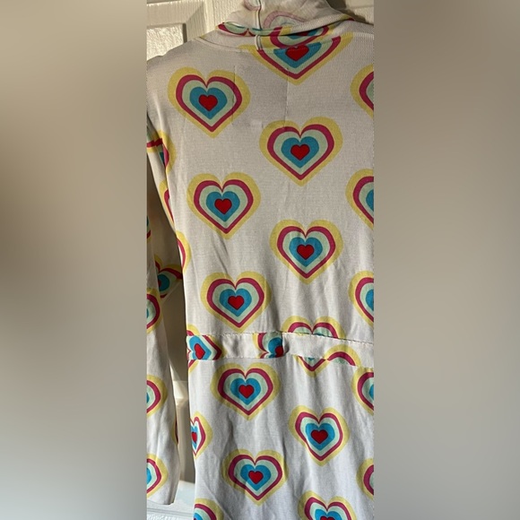 Paris Hilton X Monica & Andy Organic Cotton Soft Maternity Robe Size Med/Large - Picture 8 of 12